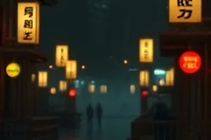 电影理论首屏主图：剪辑台上一排分镜手稿与放映机光束交错