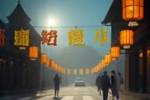 第七封信长镜头场景封面：走廊尽头一扇半开的旧木门